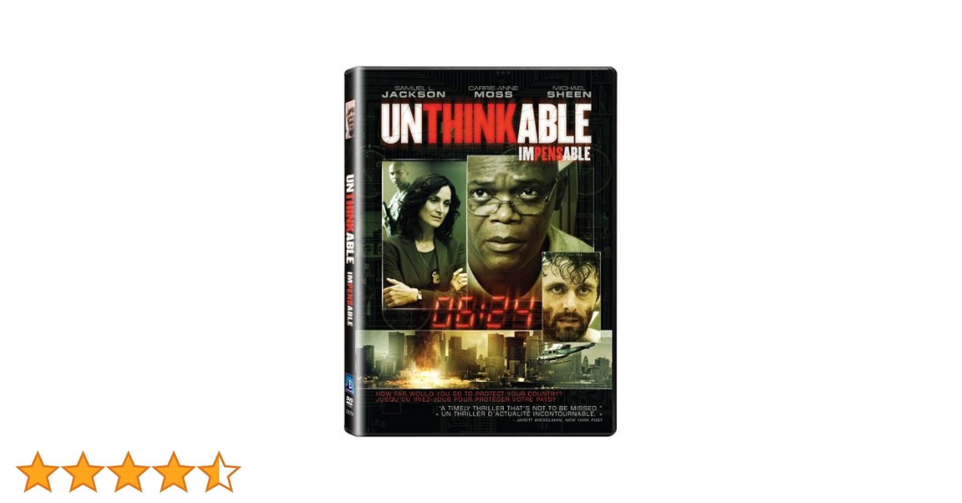 Amazon.co.jp: Unthinkable / Impensable (Bilingual) : DVD